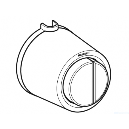 Geberit Tipo01, Plaque externe double bouton