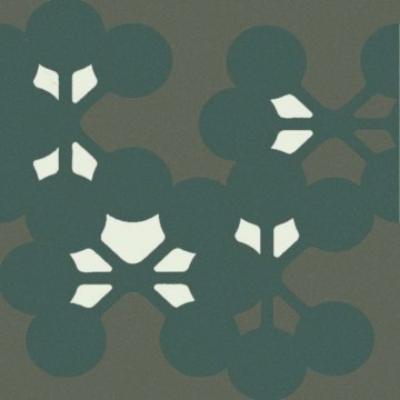 Mutina Azulej Flores Nero