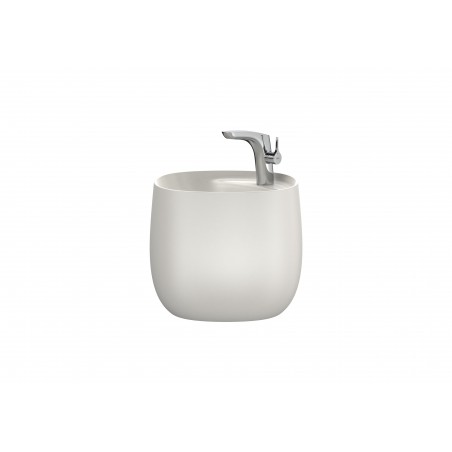 Roca Beyond, Lavabo semi totem fineceramic