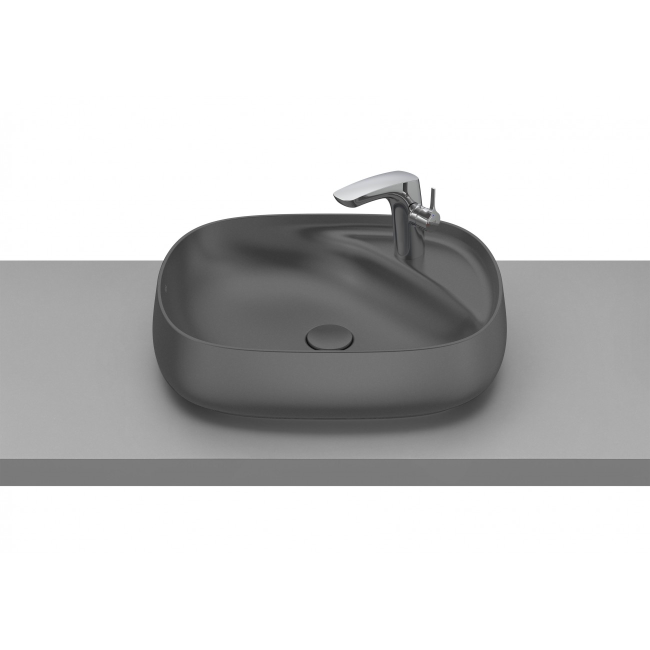 Roca Beyond, Lavabo ad appoggio 585 x 455 x 150