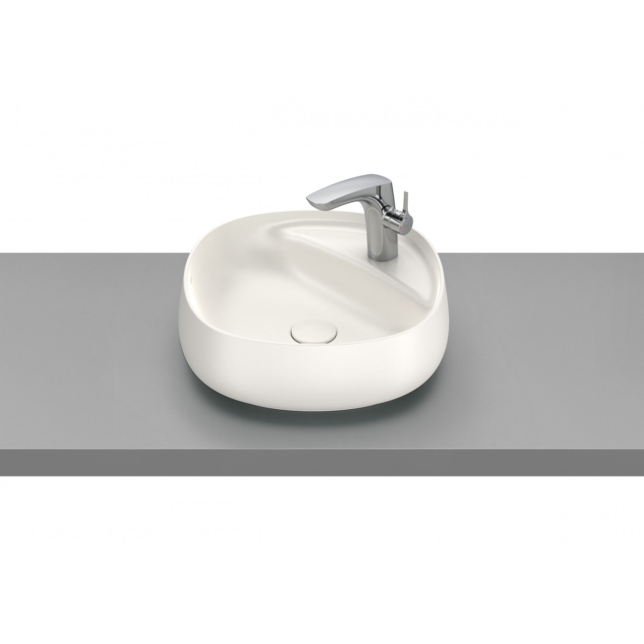 Roca Beyond, Lavabo ad appoggio 455x455x150