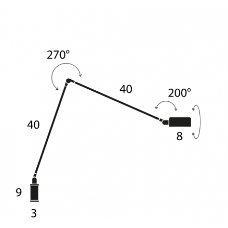 Lumina Daphine Cilindro, Table lamp