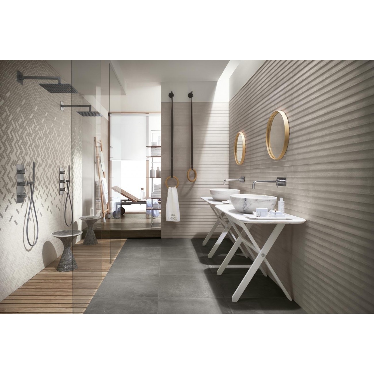 Ragno Terracruda Mosaico Degradè Calce