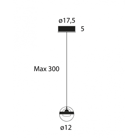 Lumina Limbus Mono Lampe à suspension