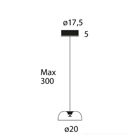 Lumina Tia 200 Modular Lampe à suspension