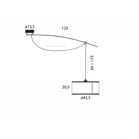 Lumina Moove Body Lampe à suspension