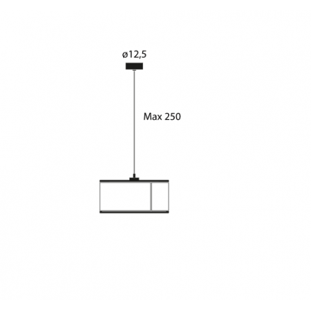 Lumina Moove Mono Body Lampe à suspension