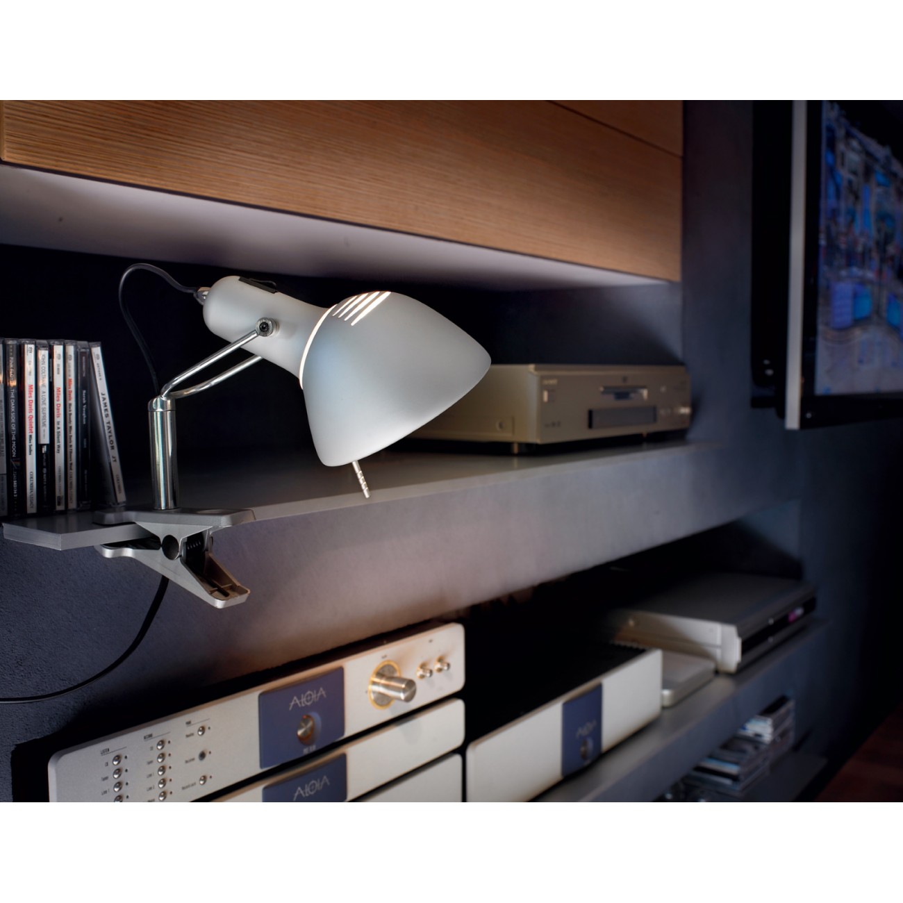 Lumina Noemi Body Tischleuchte mit Zange aus Glas