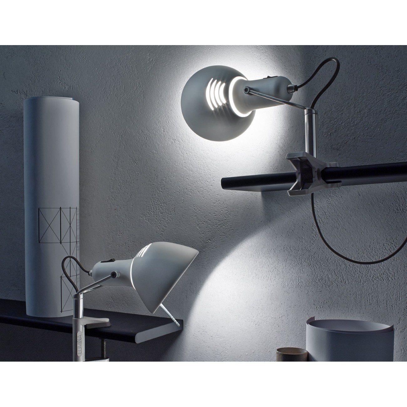 Lumina Noemi Body Lampe de table avec pince