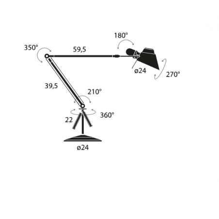 Lumina Tangram Body Table lamp