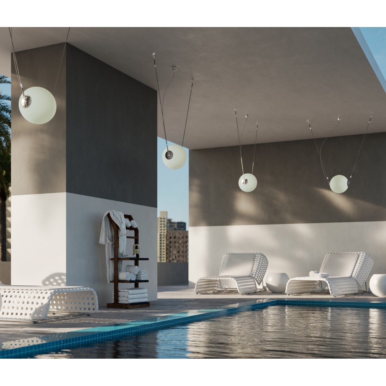 Lumina Perla 28 Suspension lamp