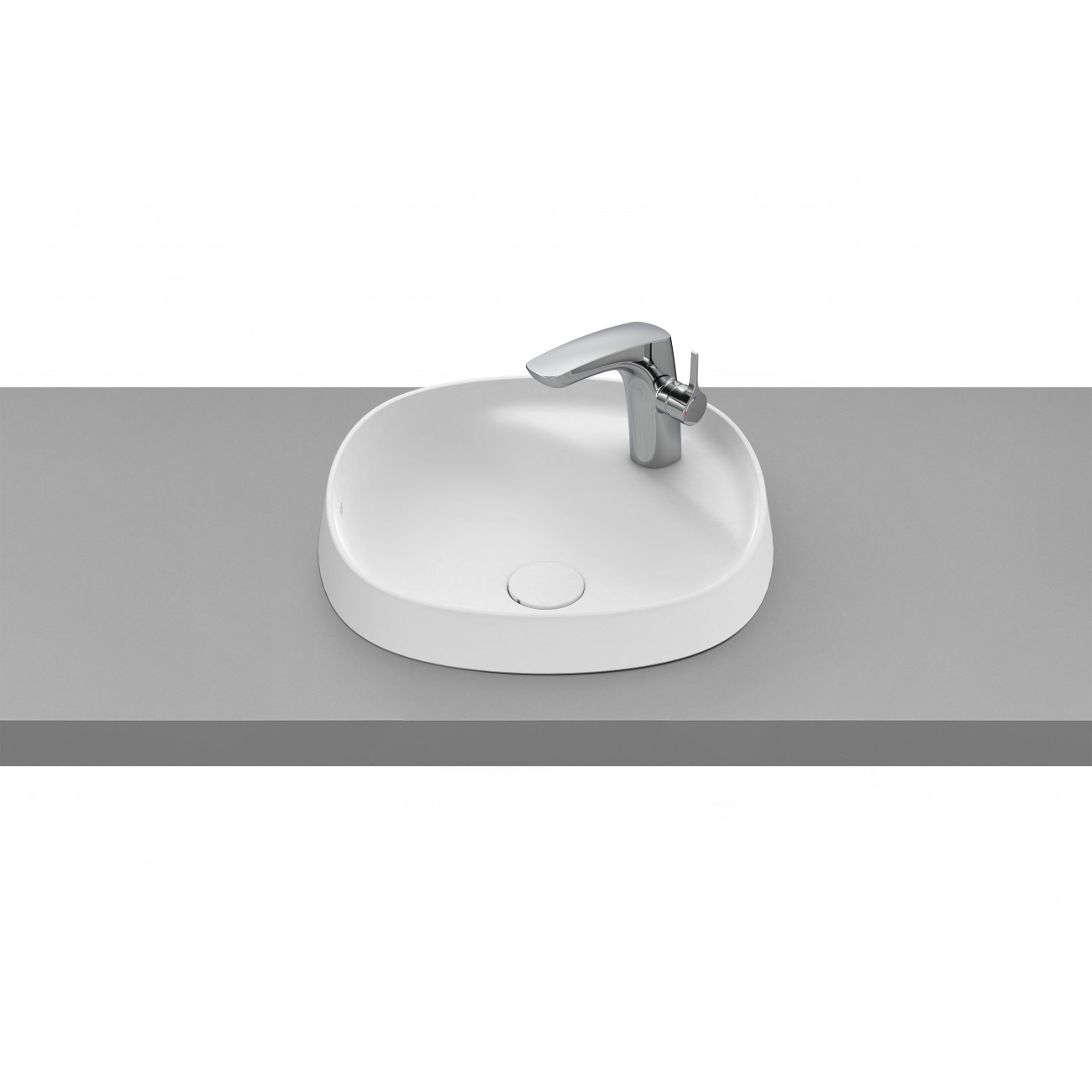 Roca Beyond Built-in basin on top 450X450