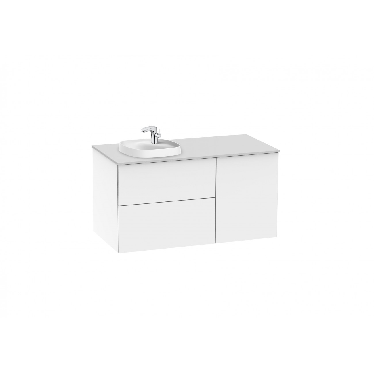 Roca Beyond Mobile for sink recessed above floor 455
