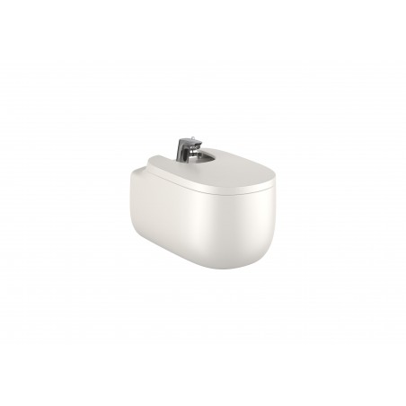 Roca Beyond Bidet filo muro sospeso con fori
