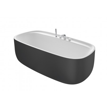 Roca Beyond Baignoire en Surfex 180x90 avec trous pour la robinetterie