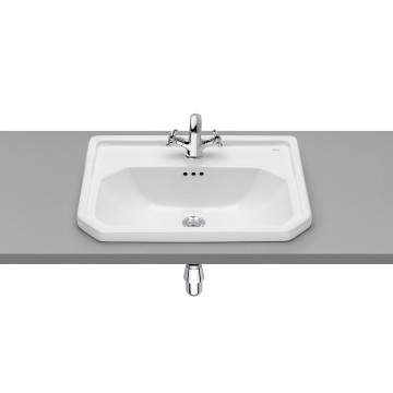 Roca Carmen Built-in washbasin above floor  1 tap hole
