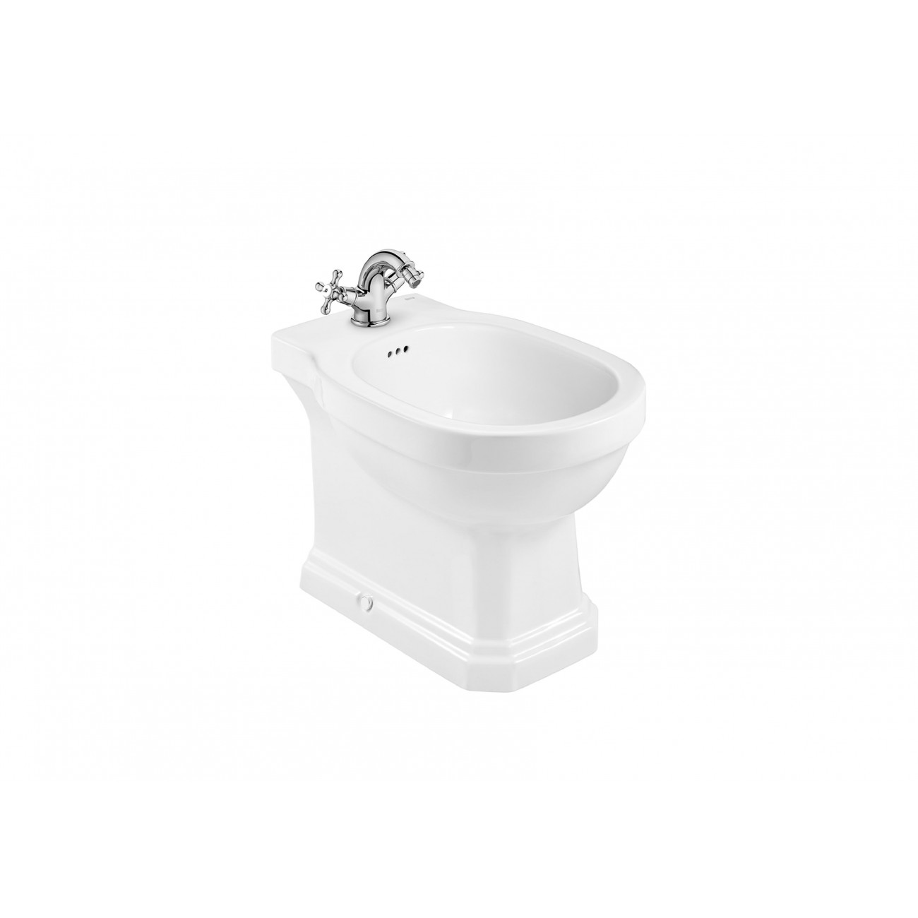 Roca Carmen Floor bidet with 1 tap hole