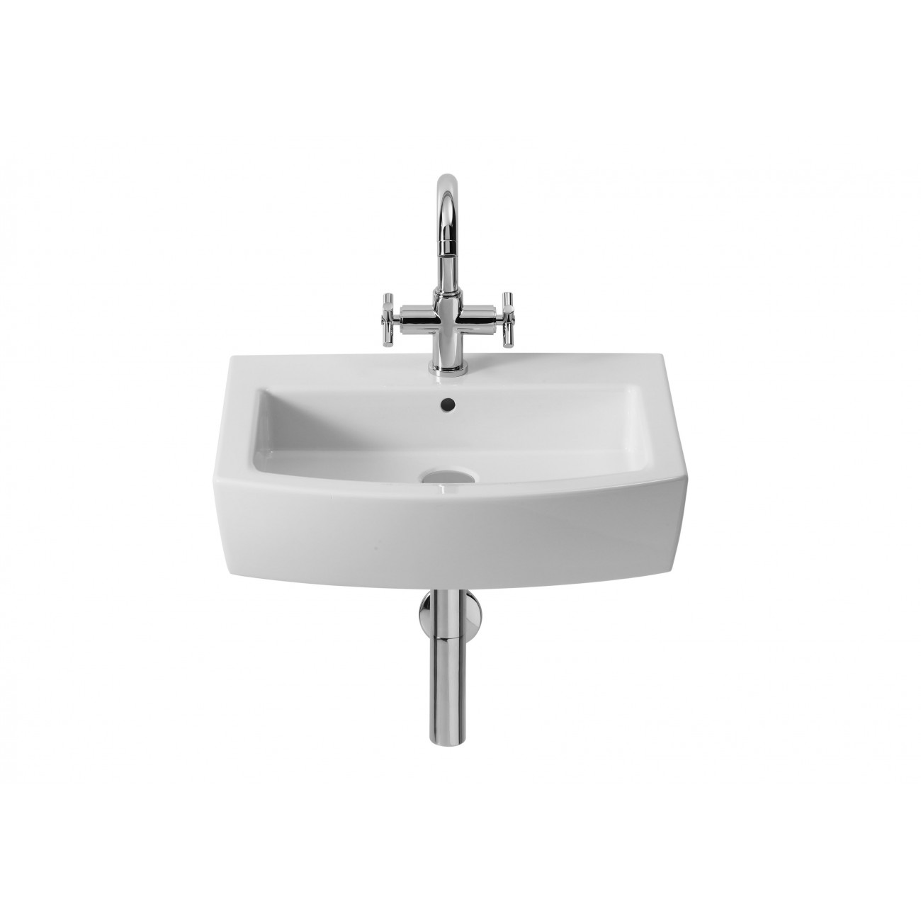 Roca Hall Lavabo a muro o appoggio 550 x 485 x 140