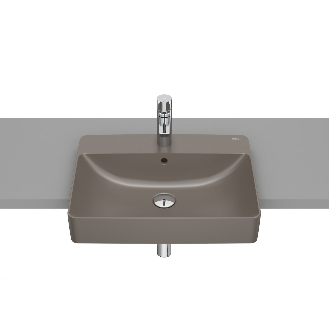 Roca Ispira Handwaschbecken mit Halbierung 550x420