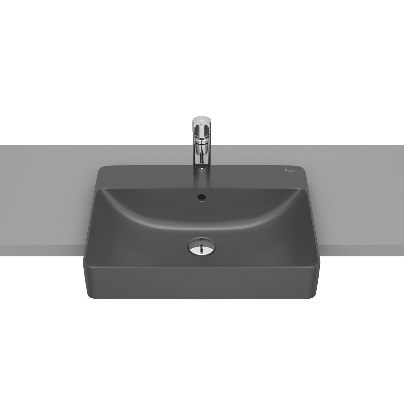 Roca Ispira Handwaschbecken mit Halbierung 550x420