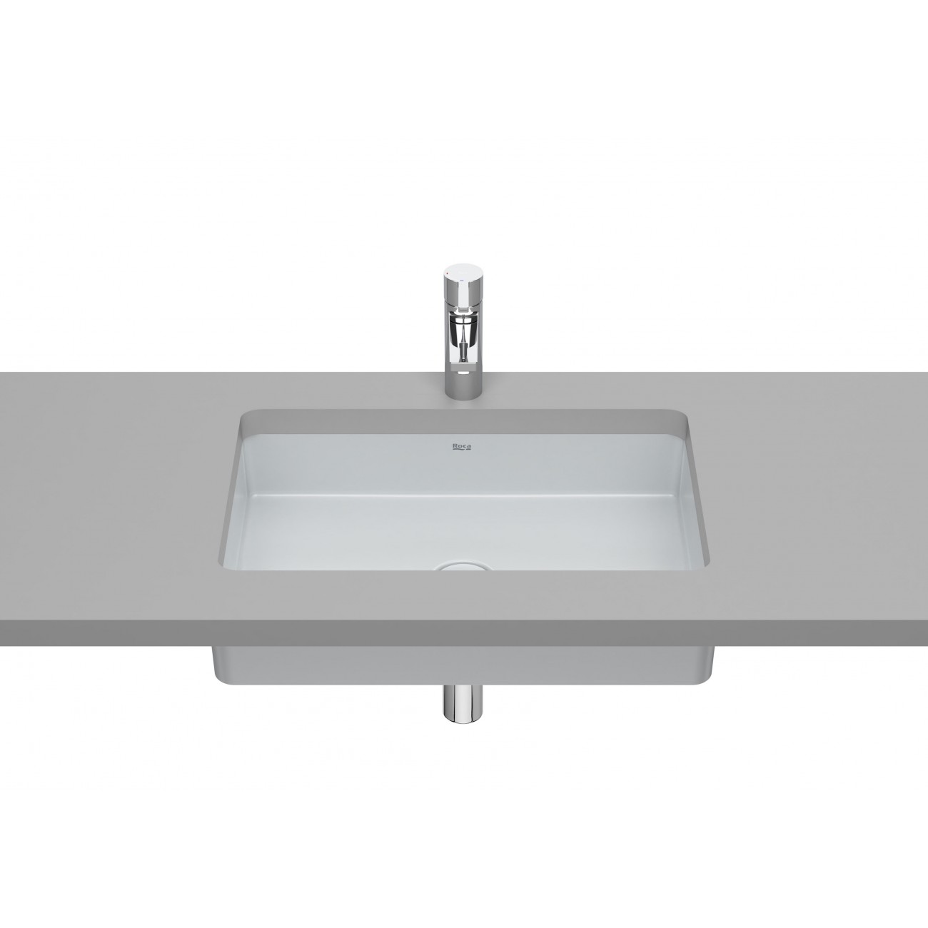 Roca Inspira Lavabo à encastrer sous plan 605x390