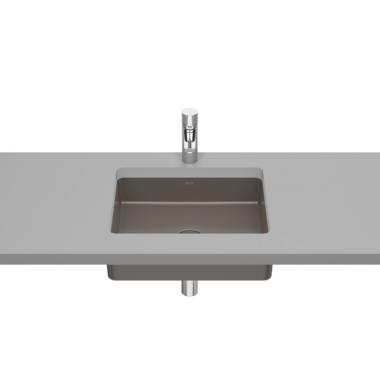 Roca Inspira Lavabo da incasso sotto piano 495x390