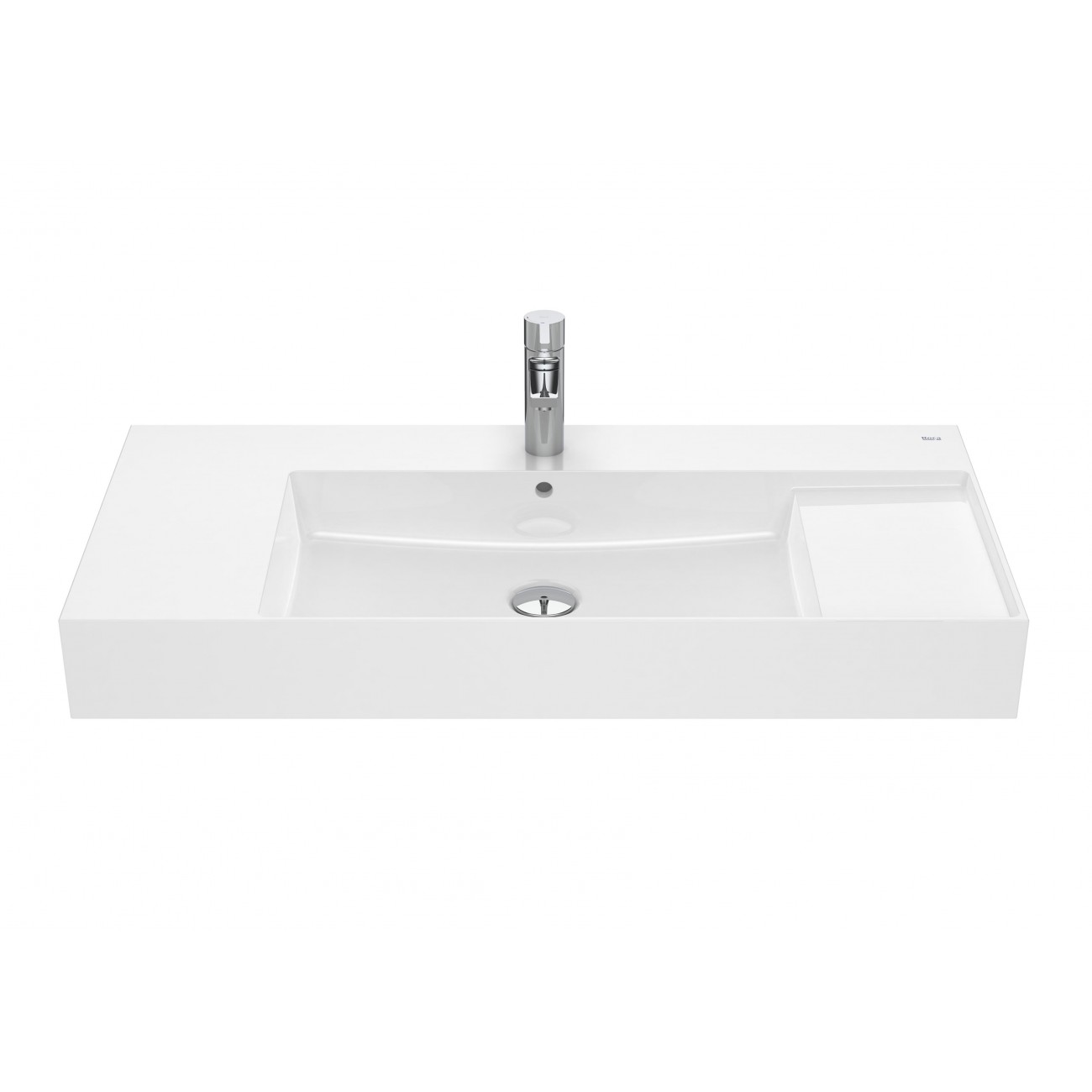 Roca Inspira Lavabo a muro Fineceramic 1000x490