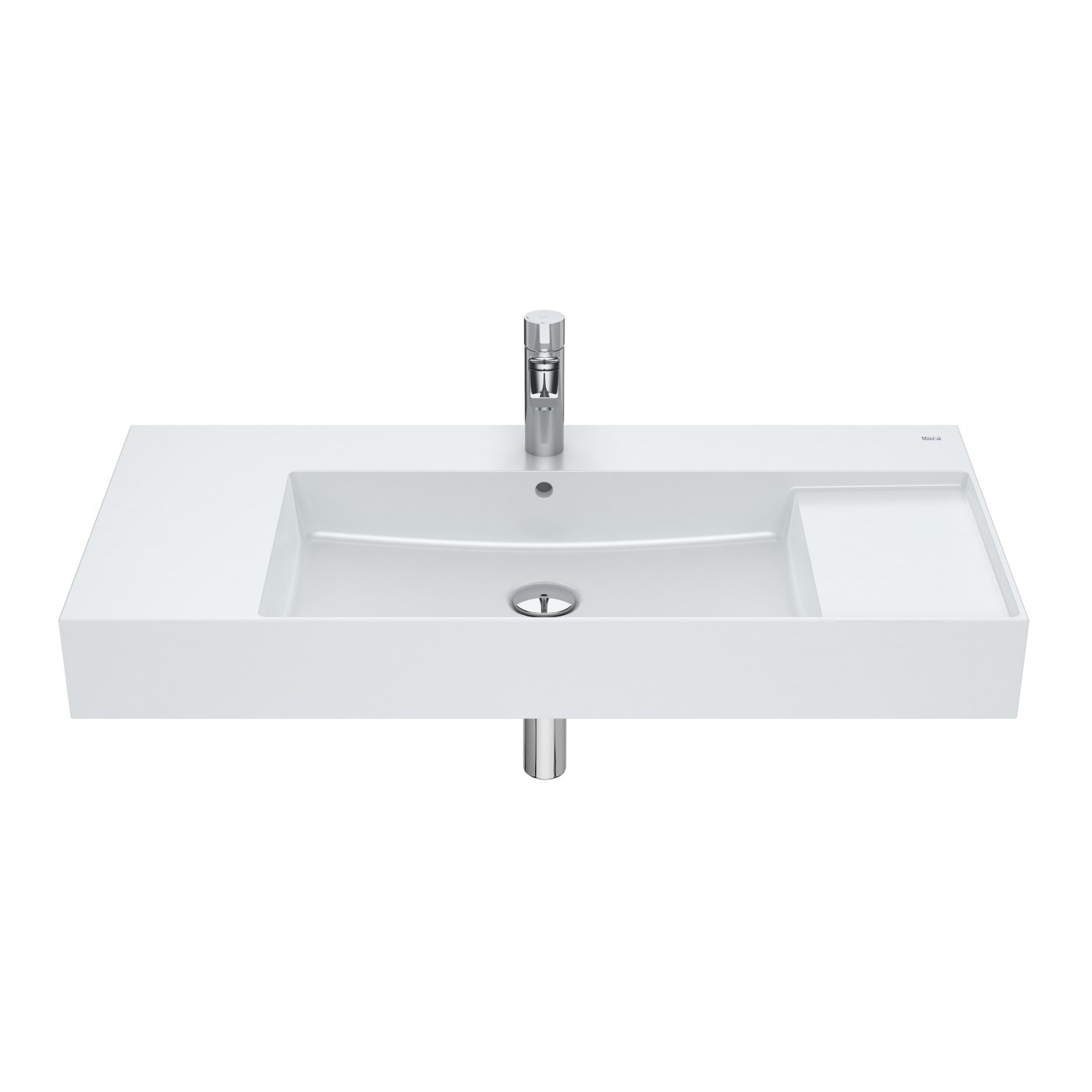 Roca Inspira Lavabo de pared Fineceramic 1000x490