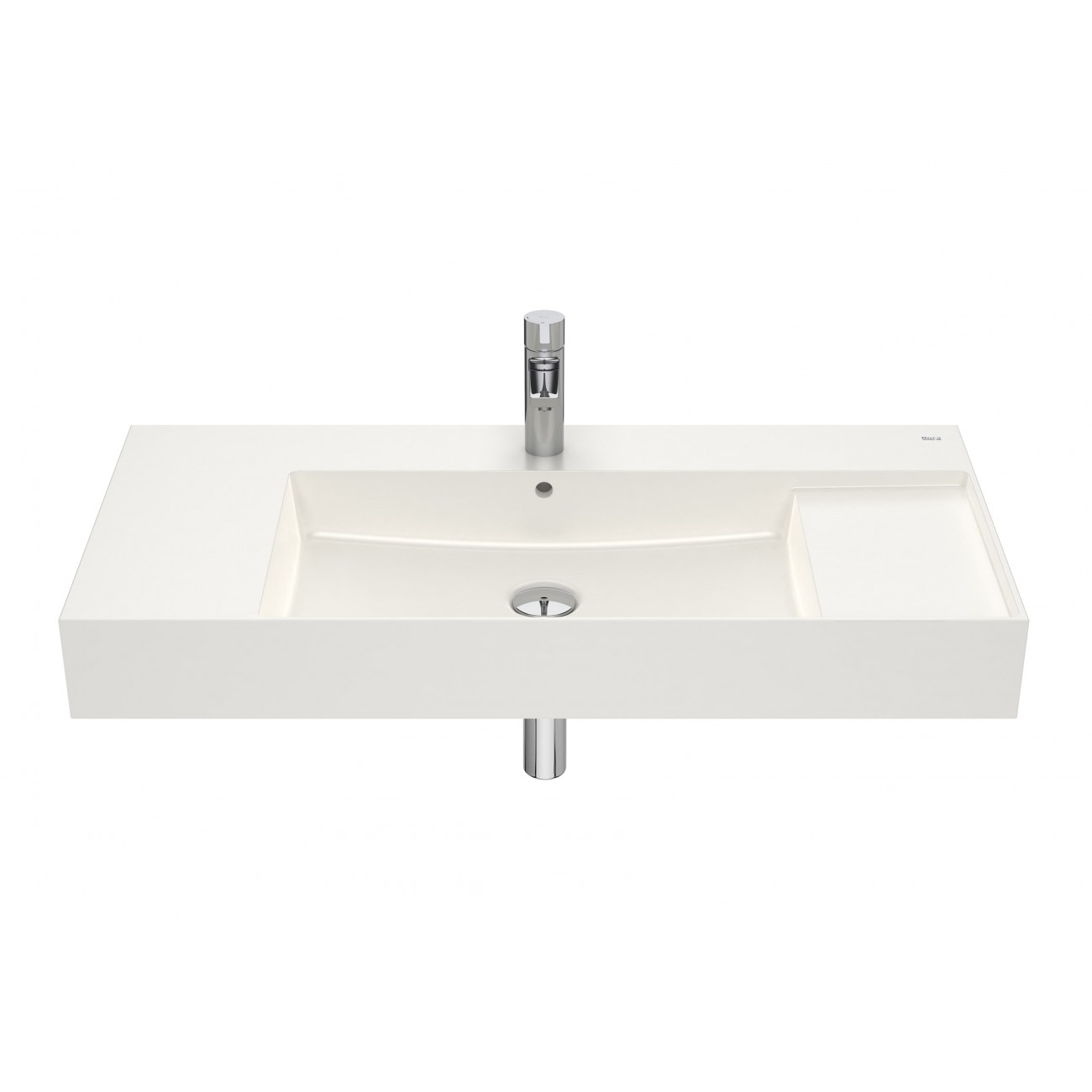 Roca Inspira Lavabo a muro Fineceramic 1000x490