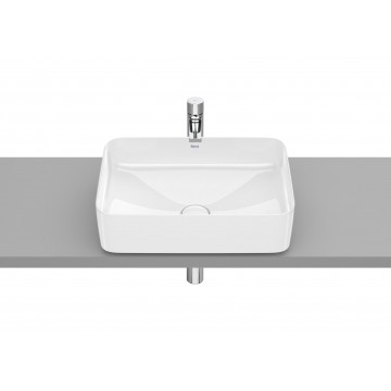 Roca Inspira Washbasin to support Fineceramic Square 500x370x140