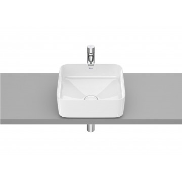 Roca Inspira Lavabo ad appoggio Fineceramic Square 370x370x140