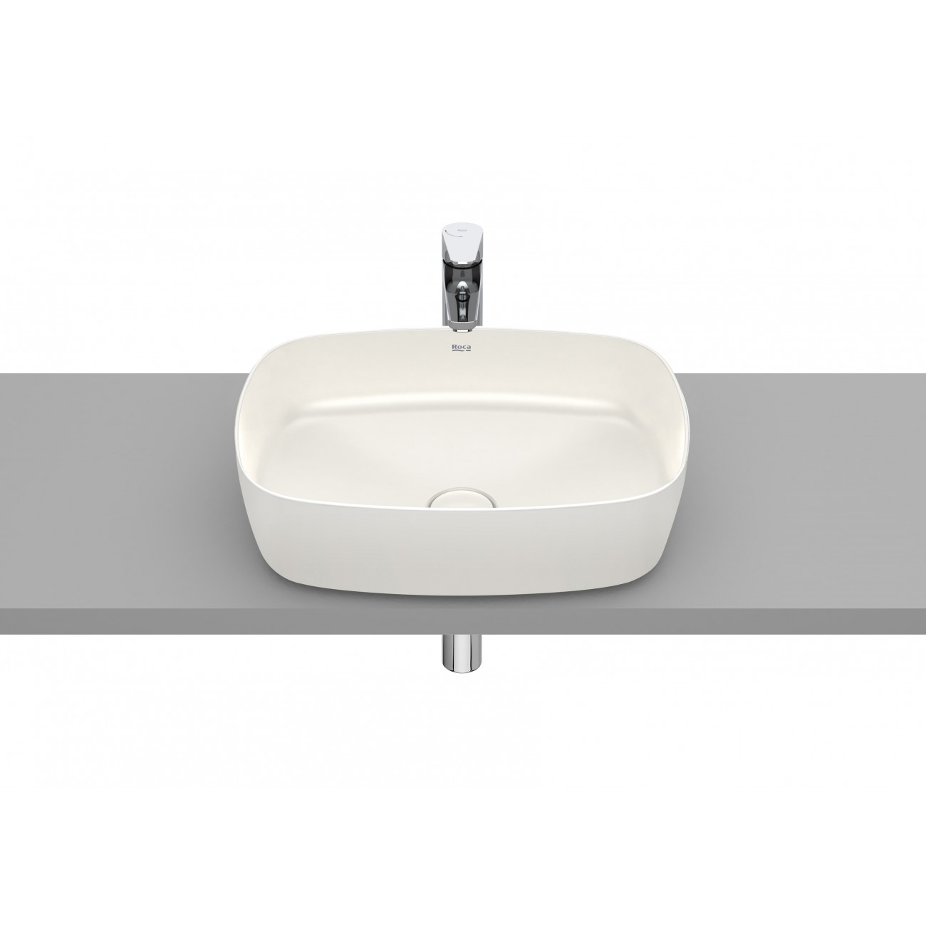 Roca Inspira Washbasin to support Fineceramic Soft 500x370x140