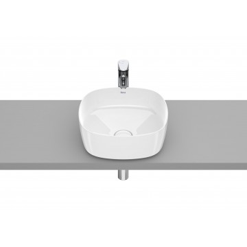 Roca Inspira Washbasin to support Fineceramic Soft 370x370x140