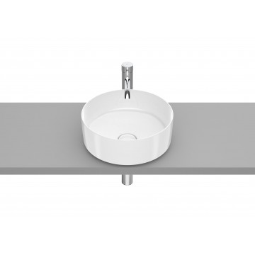 Roca Inspira Lavabo ad appoggio Fineceramic Round Ø 370x140