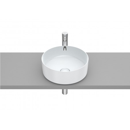 Roca Inspira Lavabo ad appoggio Fineceramic Round Ø 370x140