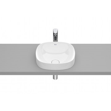 Roca Inspira Soft Lavabo encastré sur plan Fineceramic 370x370x75