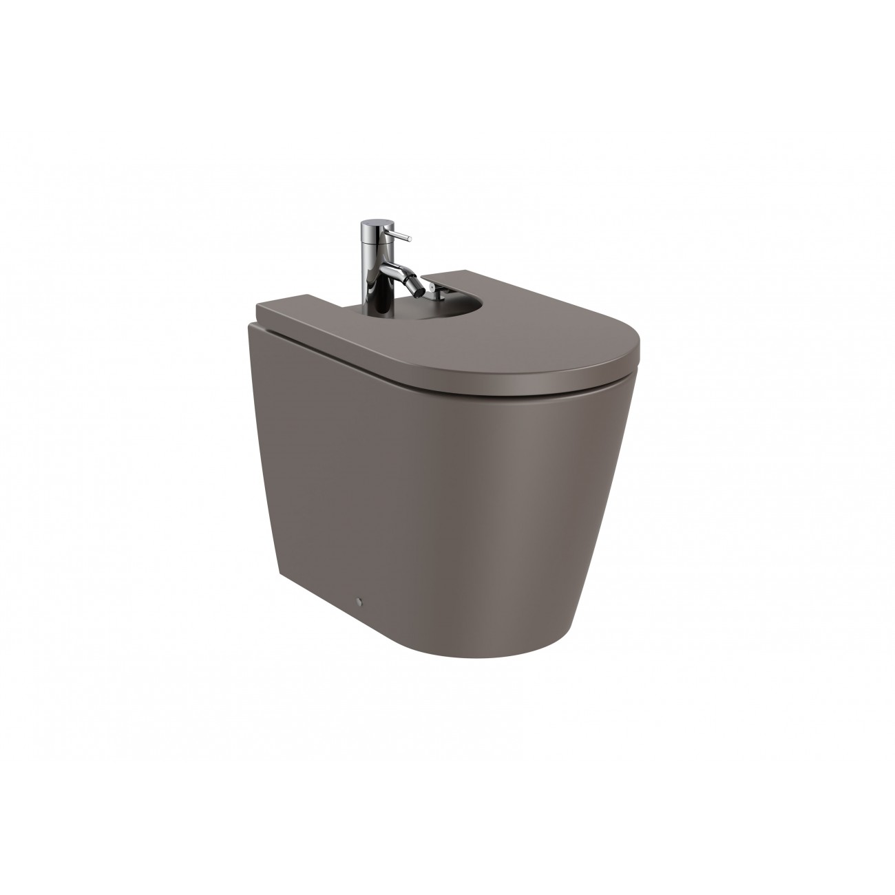 Roca Inspira Round Bidet completo di coperchio