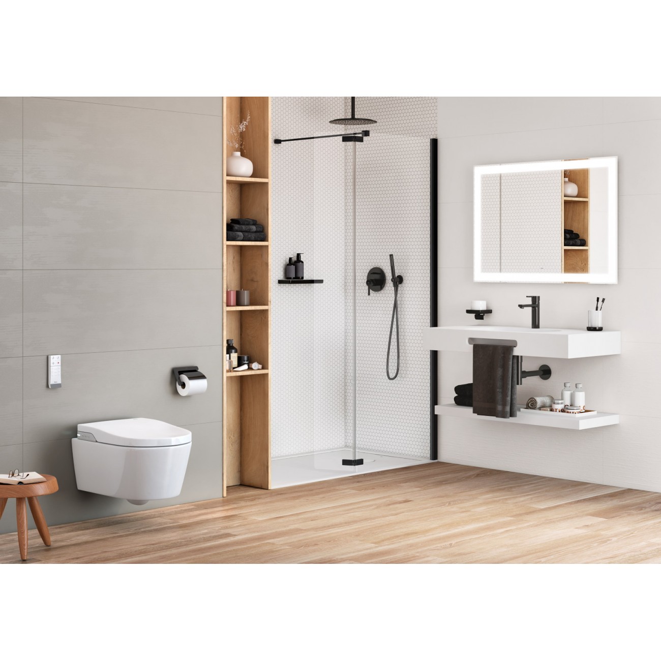 Roca In-Wash Inspira con In-tank Wall-mounted toilet