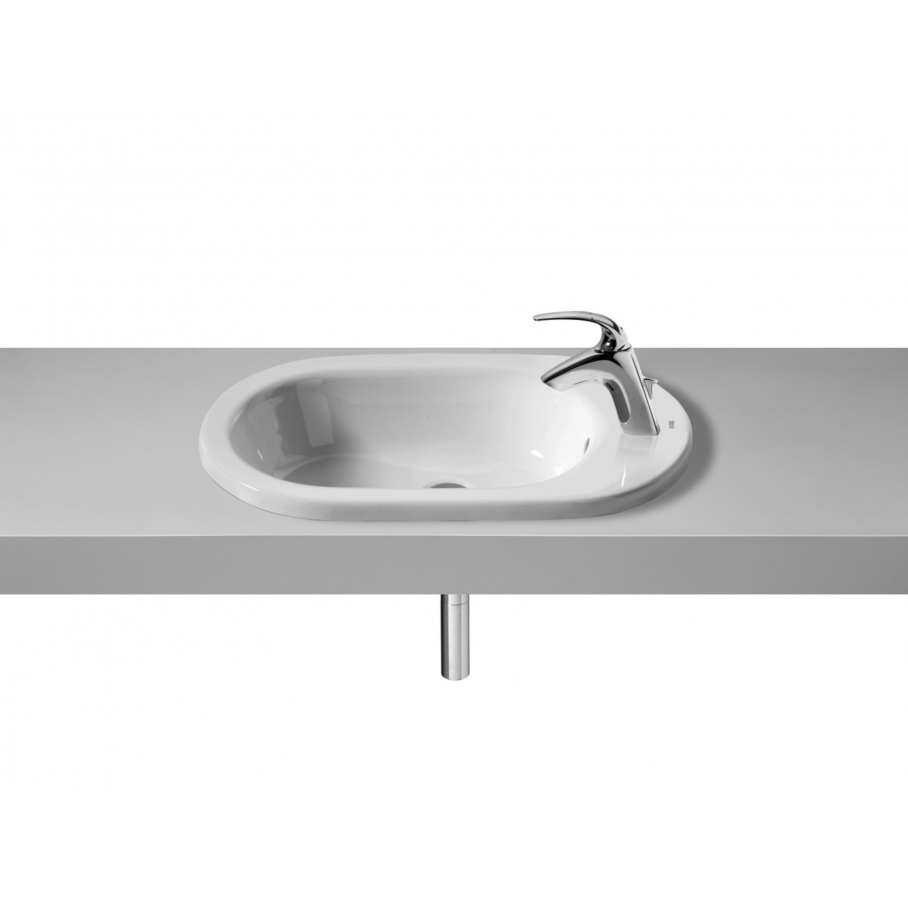 Roca Meridian Built-in washbasin above floor