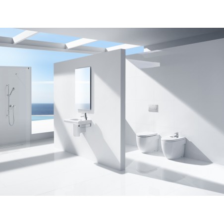 Roca Meridian Lavabo a muro con semicolonna Compact 550x320