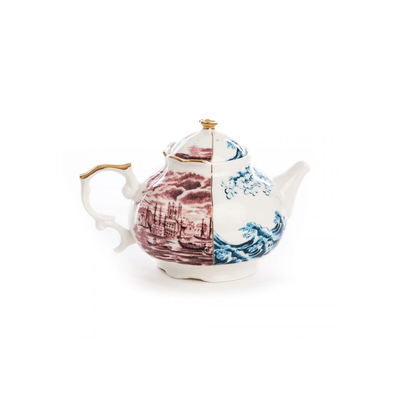 SELETTI Hybrid Smeraldina Teapot