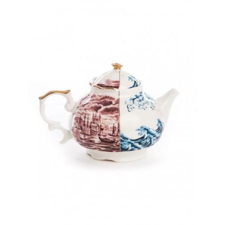 SELETTI Hybrid Smeraldina Teapot