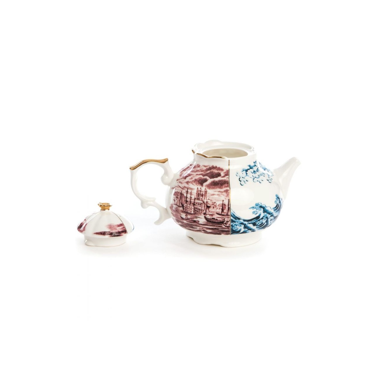 SELETTI Hybrid Smeraldina Teapot