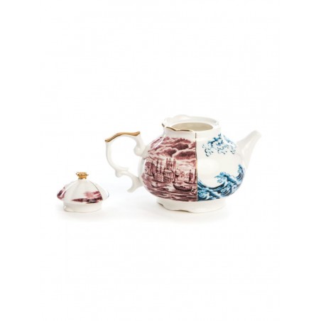 SELETTI Hybrid Smeraldina Teapot