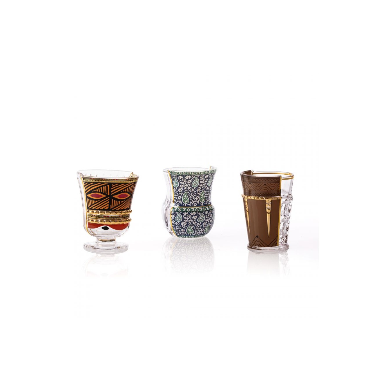 SELETTI HYBRIS GLASSES Rodinia Verres