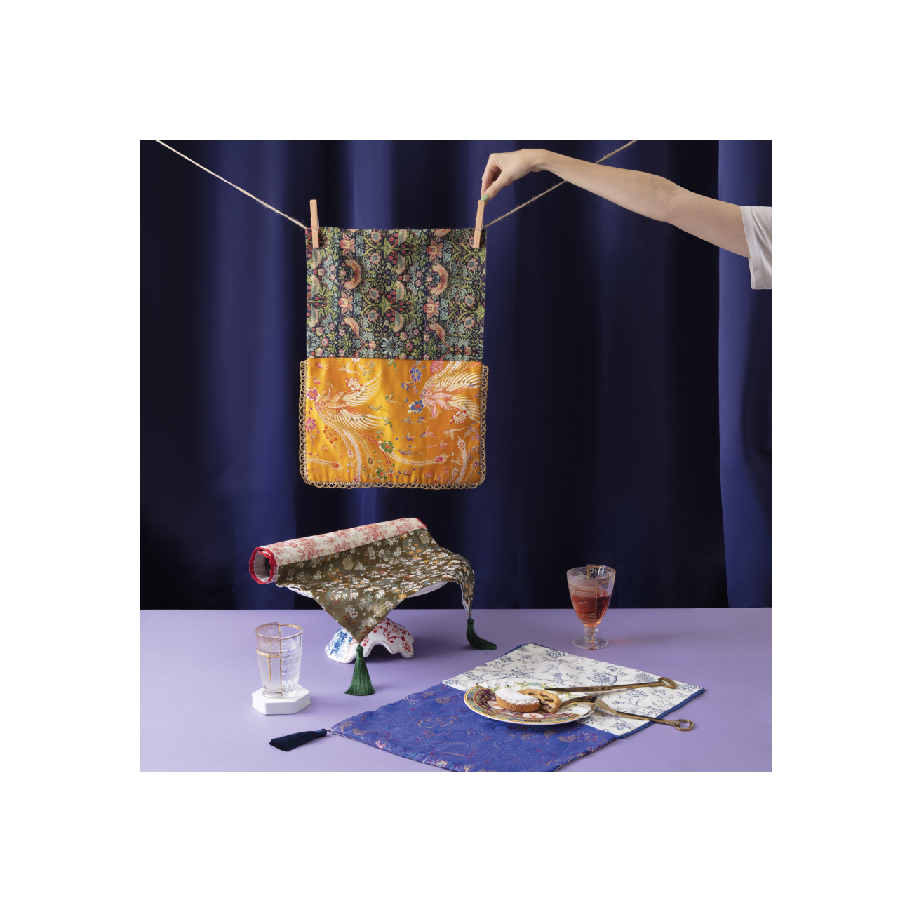 SELETTI HYBRID Zirma Sottopiatto di cotone