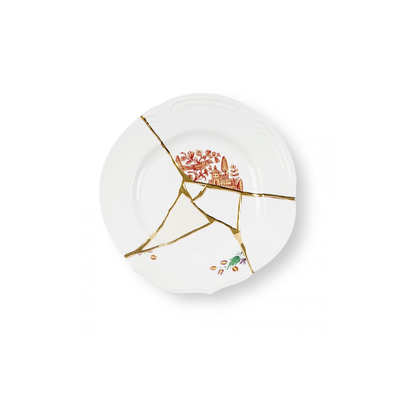 SELETTI KINTSUGI Assiette plate