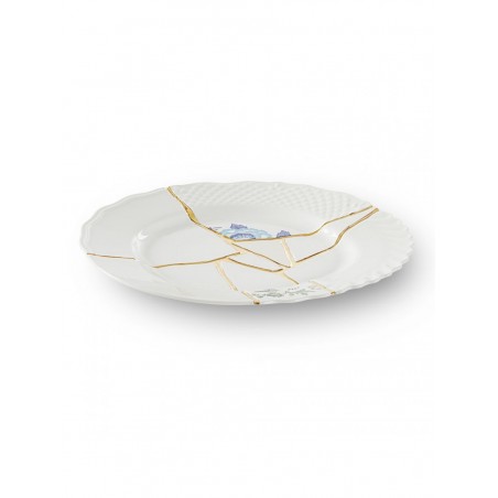 SELETTI KINTSUGI Assiette plate