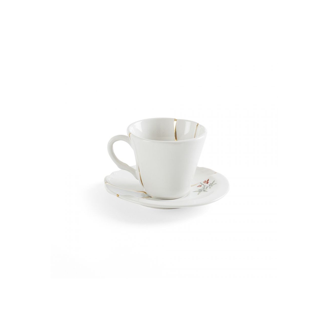 SELETTI KINTSUGI Tazzina da caffè con piattino