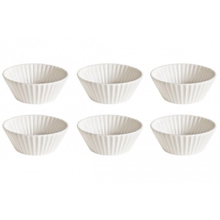 SELETTI ESTETICO QUOTIDIANO Set 6 ciotole a pieghe